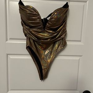 Metallic Body Suit